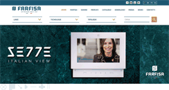 Desktop Screenshot of farfisa.com
